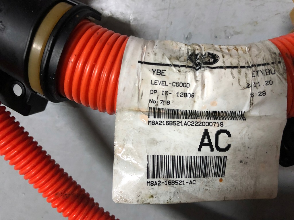 фото №10, Jaguar f-pace 2.0 гибрид кабель жгут электропроводка m8a2-16b521 m8a216b521