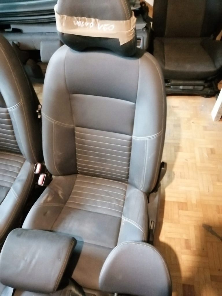 фото №4, Сиденья перед задняя volvo v50 04- полукожа комплект