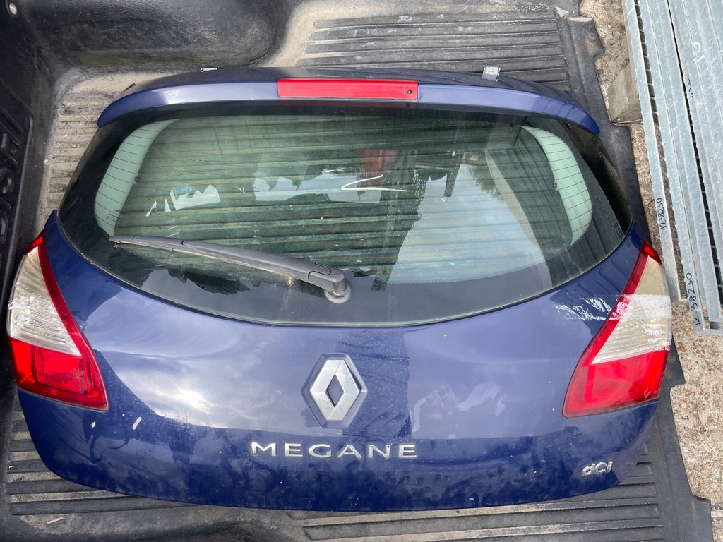 фото №1, Крышка багажника задняя megane iii hb цвет ov460