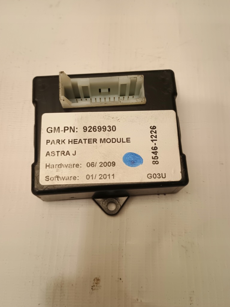 фото №1, Opel zafira c astra j модуль блок керування webasto 9269930