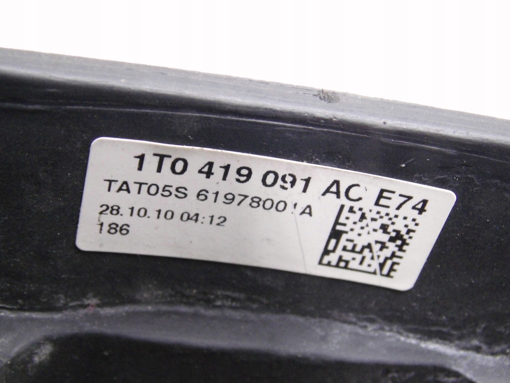 фото №13, Воздуховод vw golf vi eos touran 1t caddy 2k tiguan 5n кожа multi оригинал