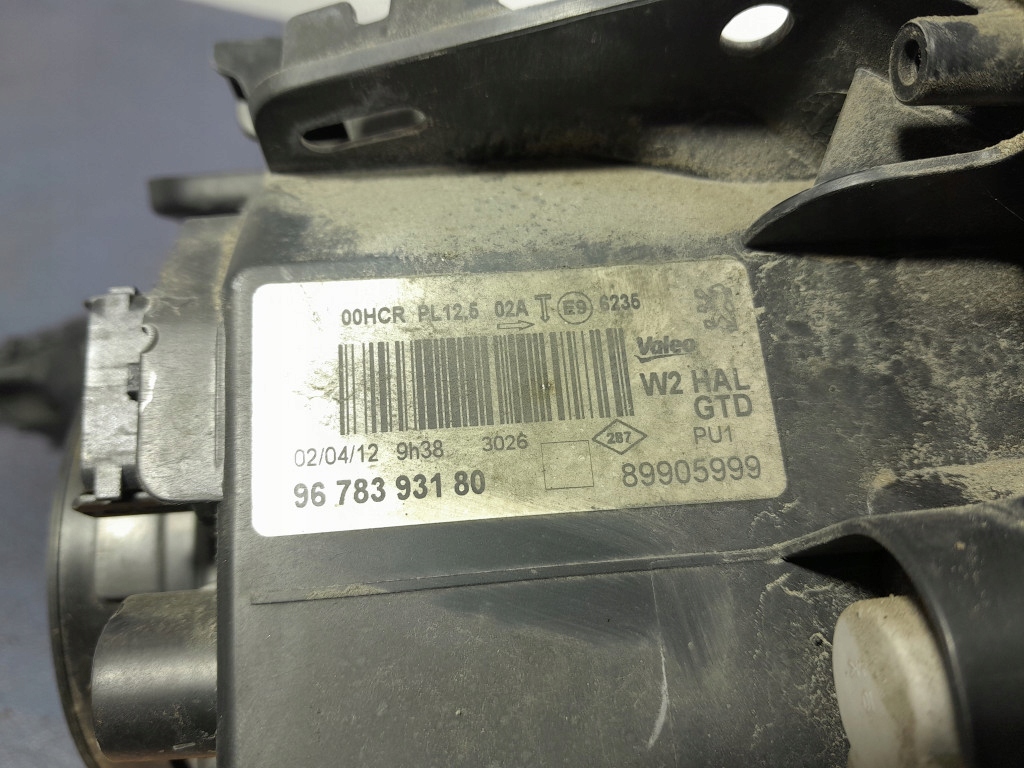 фото №11, Peugeot 508 i фара лампа перед лівий eu 9678393180