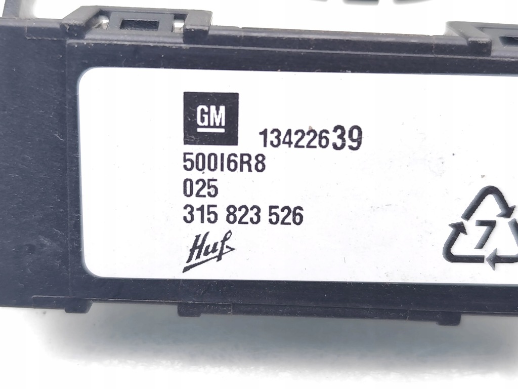 фото №7, Vauxhall meriva датчик удара подушка безопасности 2015 mpv 4/5dr 13422639 10-24