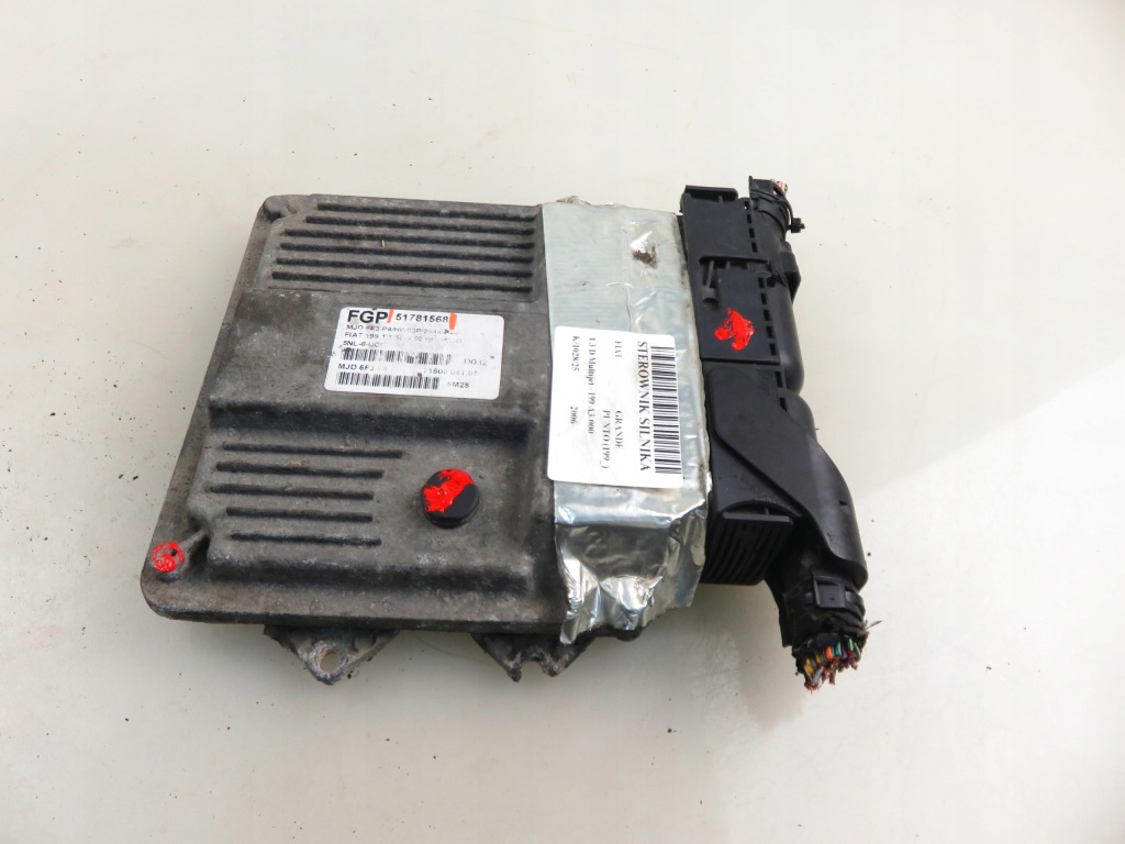 фото №12, Блок управления fiat grande punto 199_ 1.3 d multijet 90 - 199 a3.000 51781568