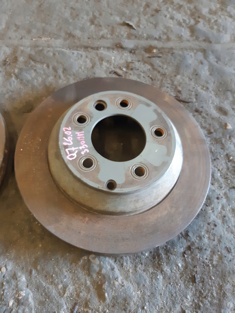 фото №7, Audi q7 4l гальмівні диски гальмівні перед 330mm комплект