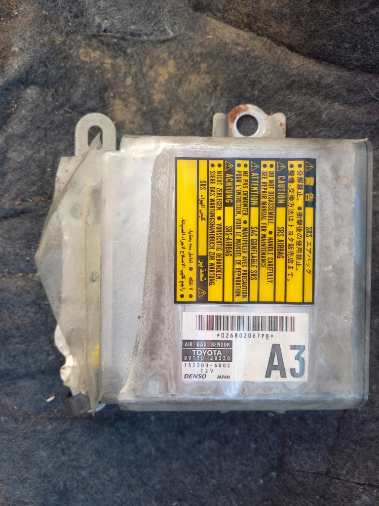 фото №1, Toyota previa ii 00-06 блок управления модуль датчик подушка безопасности подушек