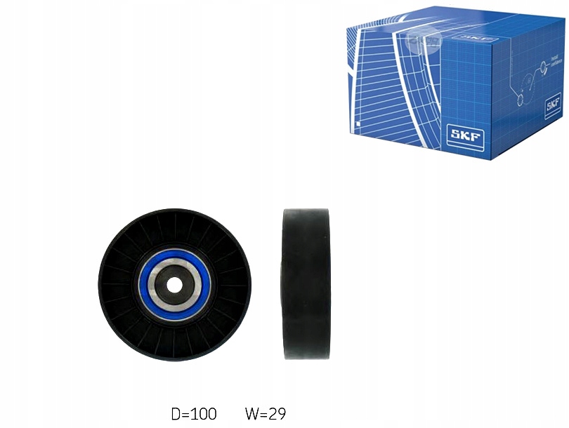 фото №1, Skf ролик ремінь - ремінь клиновий 60602136 apv2193 1