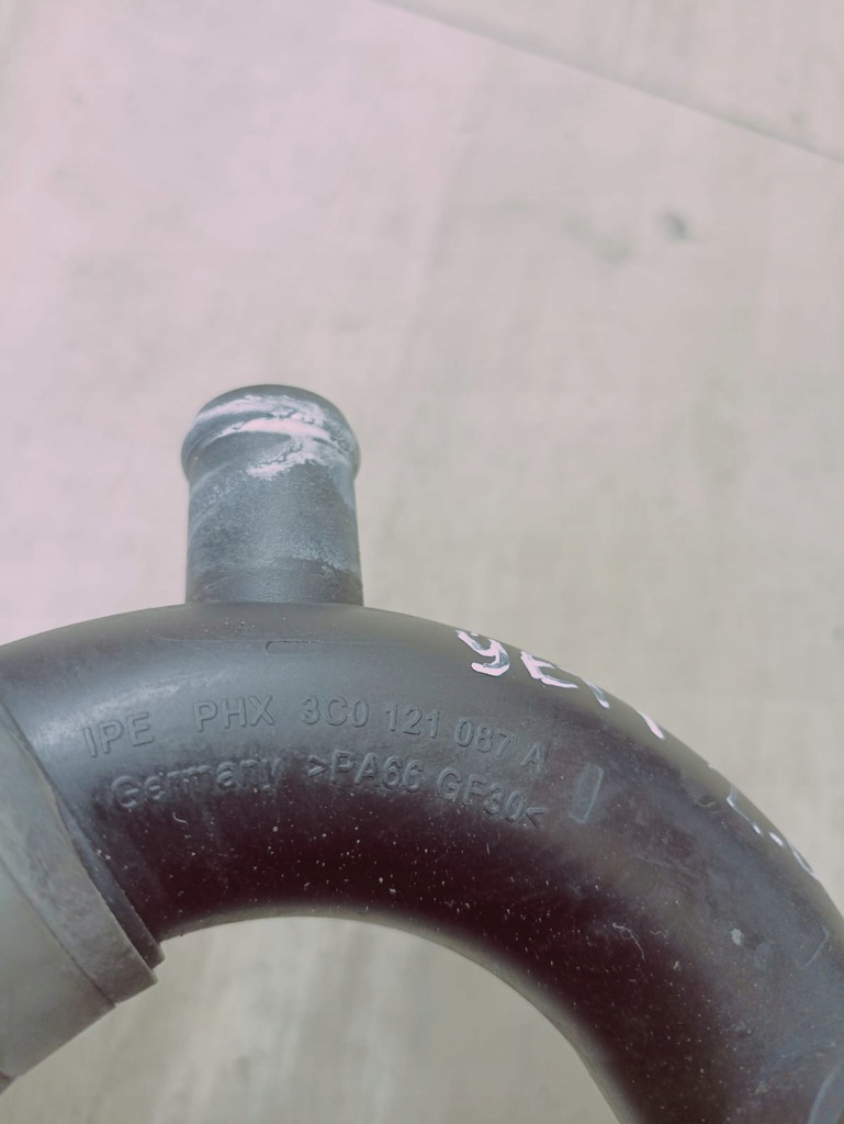 фото №5, #3c0121087a#1k0122101jr# wąż шланг wody skoda yeti 2.0 tdi