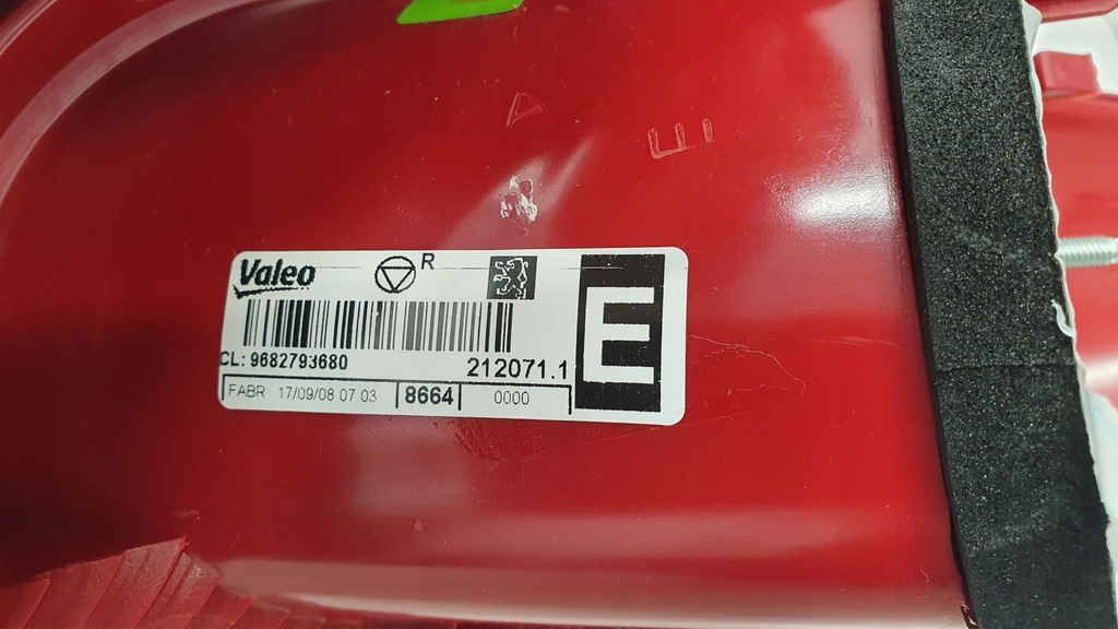 фото №8, Peugeot 206+ plus лампа задня ліва eu оригінал nowa