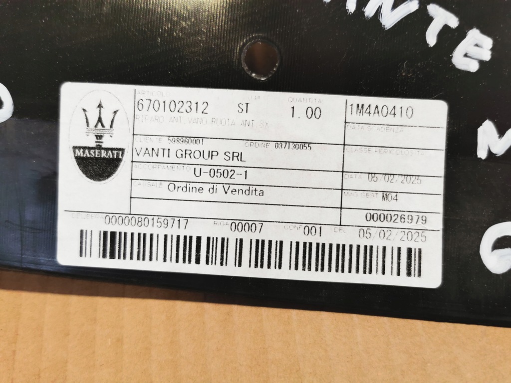 фото №10, Maserati levante підкрилок передні ліва перед nowe 670102312