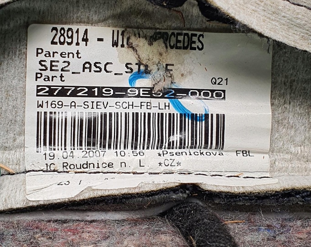 фото №10, Спинка сиденье lewego mercedes w245 a1699100116