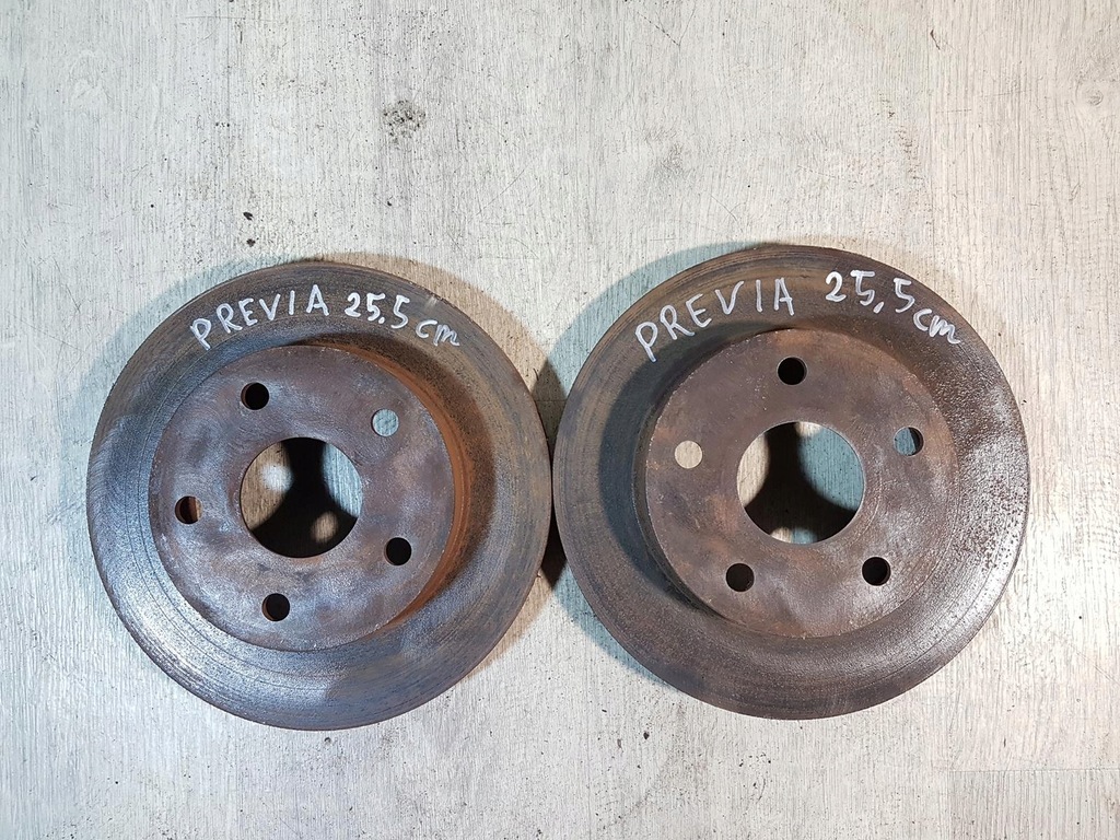 фото №1, Гальмівні диски гальмівні перед kpl toyota previa estima