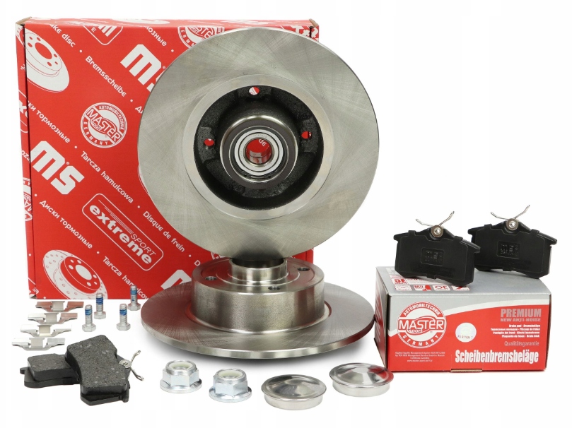 Гальмівні диски гальмівні колодки задня renault clio megane modus wind master sport germany Ціна