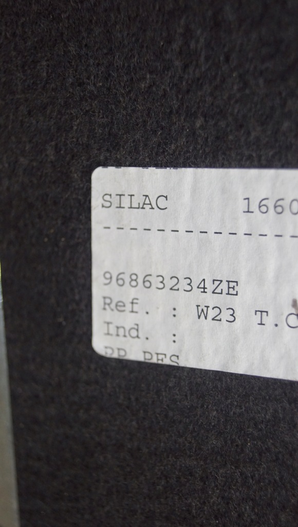 фото №14, Обшивка пол багажника peugeot 508 sedan