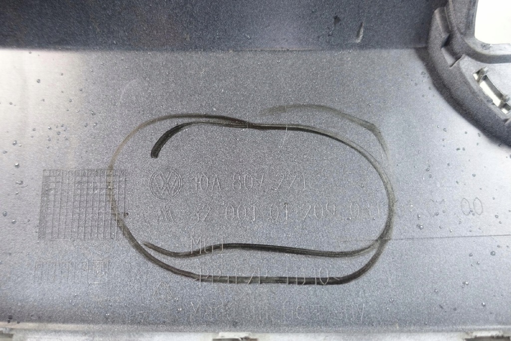 фото №10, Vw volkswagen id3 id.3 бампер перед передній 10a807221