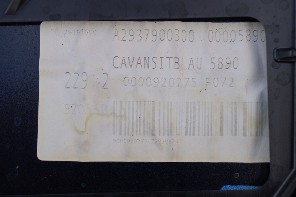 фото №12, Спойлер спойлер крышки задняя mercedes eqc a293 w293 293 a2937900300