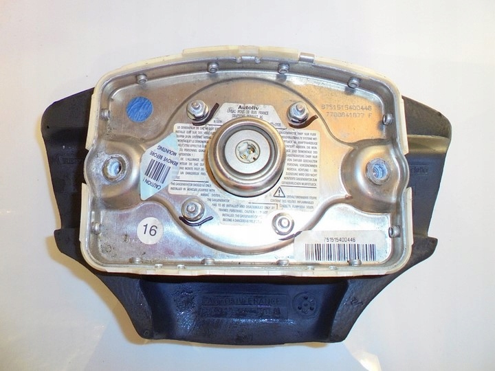 фото №2, Подушка повітряна водія renault clio i 7700841877f renault