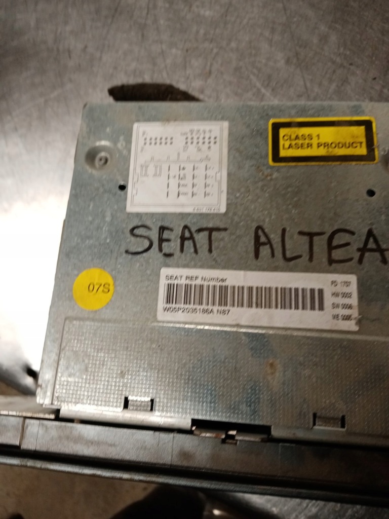 фото №3, Seat toledo iii радиопроигрыватель радио 5p2035186a
