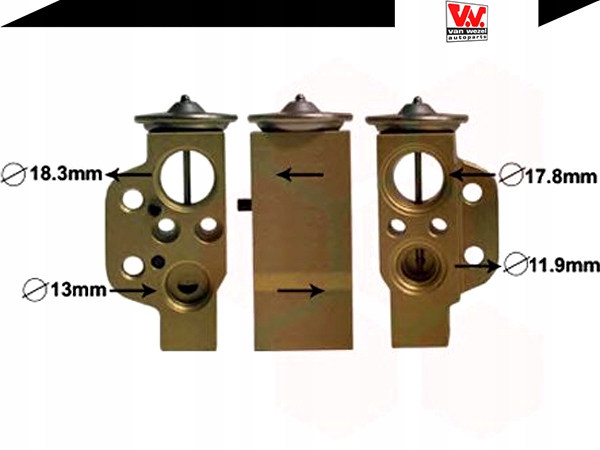 Van wezel 74001076 клапан розширювальний кондиціонера Зі Шроту