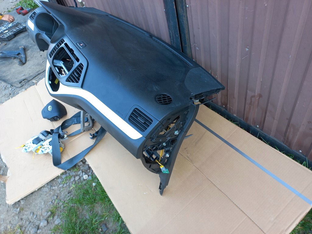 фото №4, Kia picanto ii консоль подушки безопасности натяжители