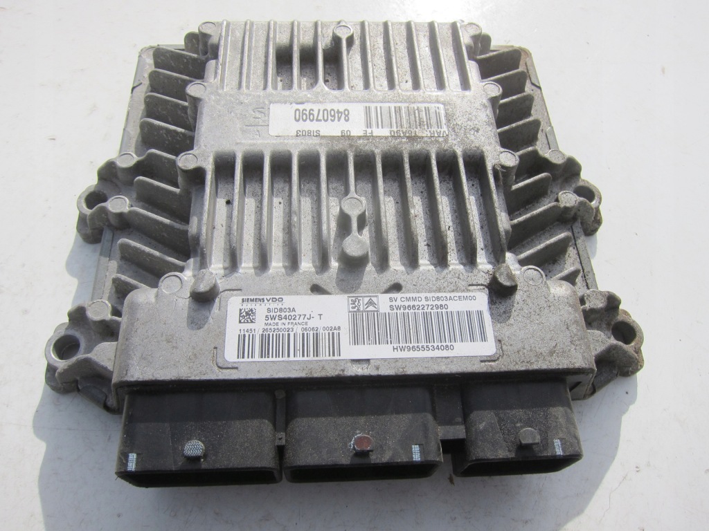 Купити Бортовий комп'ютер 5ws40277j-t 9662272980 citroen peugeot