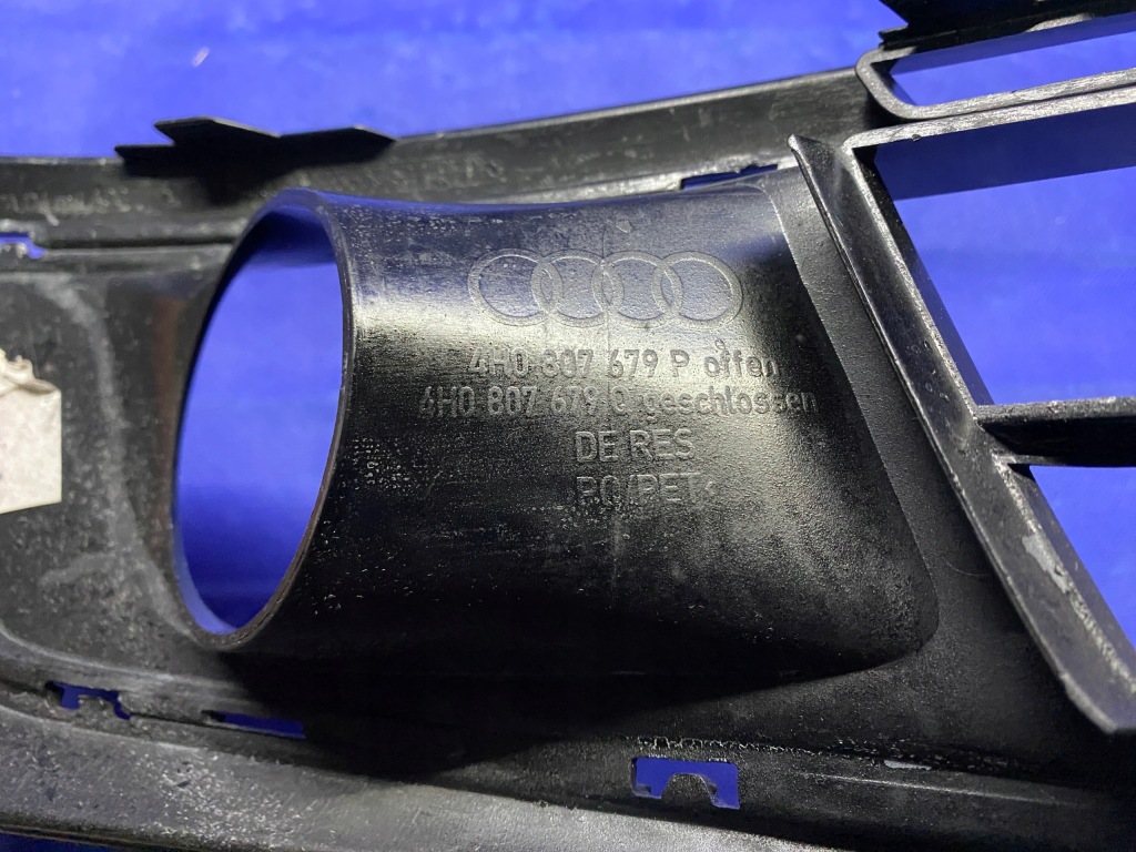 фото №8, Audi a8 d4 решітка бампера ліва решітка радіатора передня лівий перед 4h0807679p