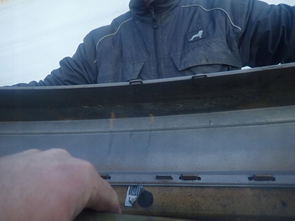 фото №16, Mercedes c-klasa w204 07-10 kombi amg бампер задняя