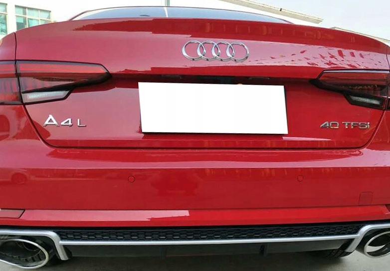 фото №8, Дифузор dla audi a4 b9 8 w 16-18 випускний porady sedan avant rs4 look
