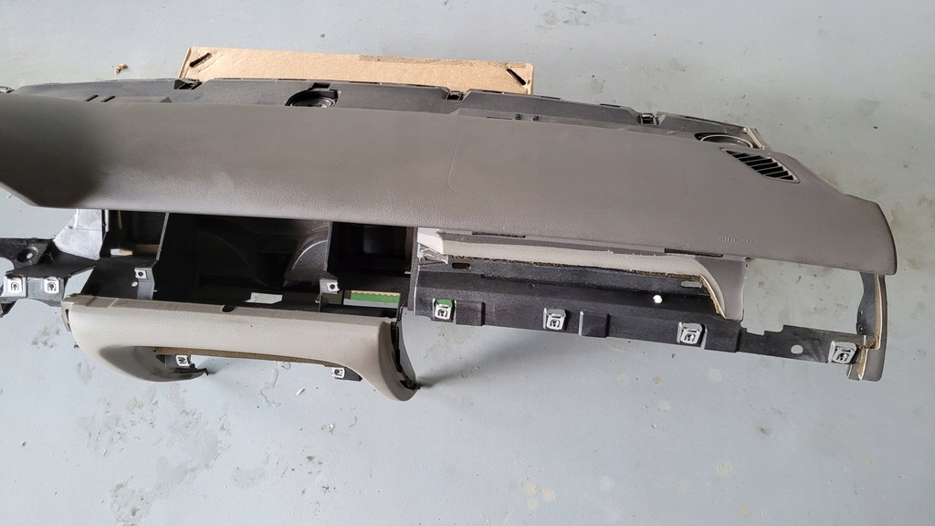 фото №6, Консоль панель приладів панель приладів audi a8 d3 бежева оригінал