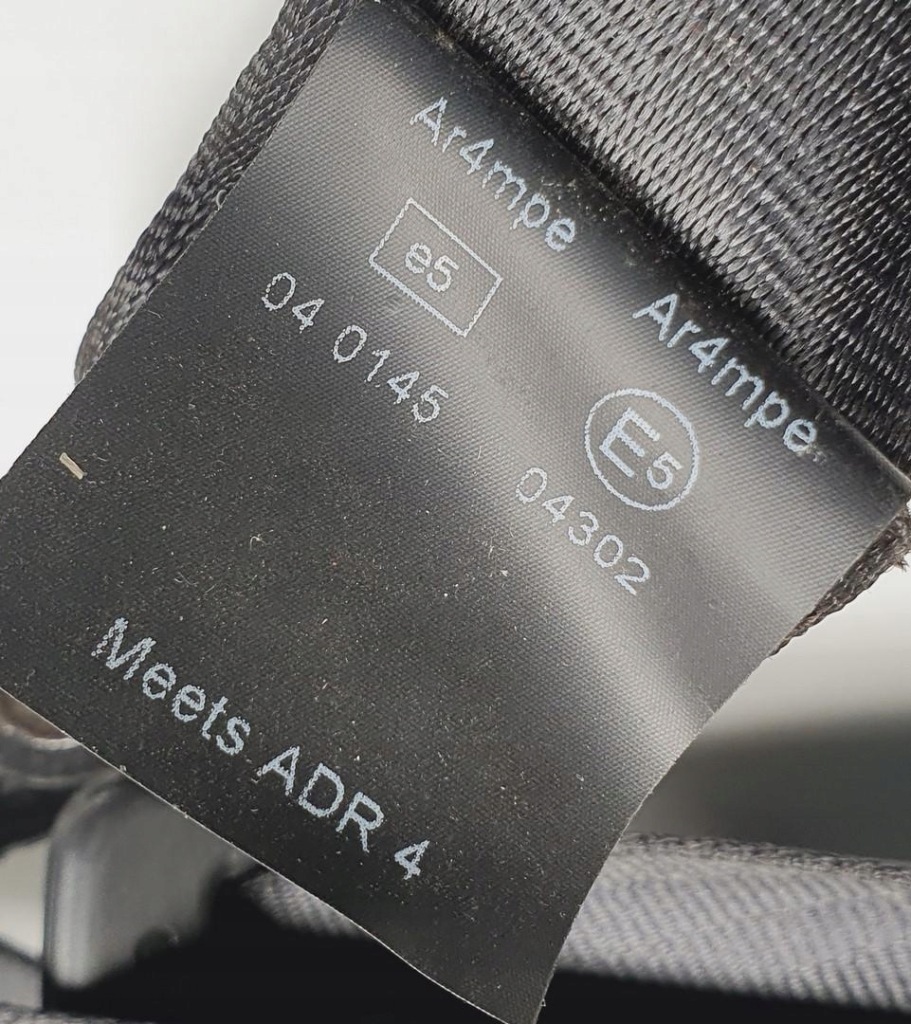 фото №2, Pas безопасности натяжитель левый задняя volvo v60 i