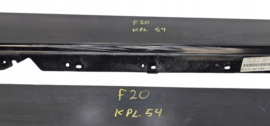 Bmw f20 молдинг поріг поріг комплект  schwarz ii 668 7287828 7287827 nr 54 Київ