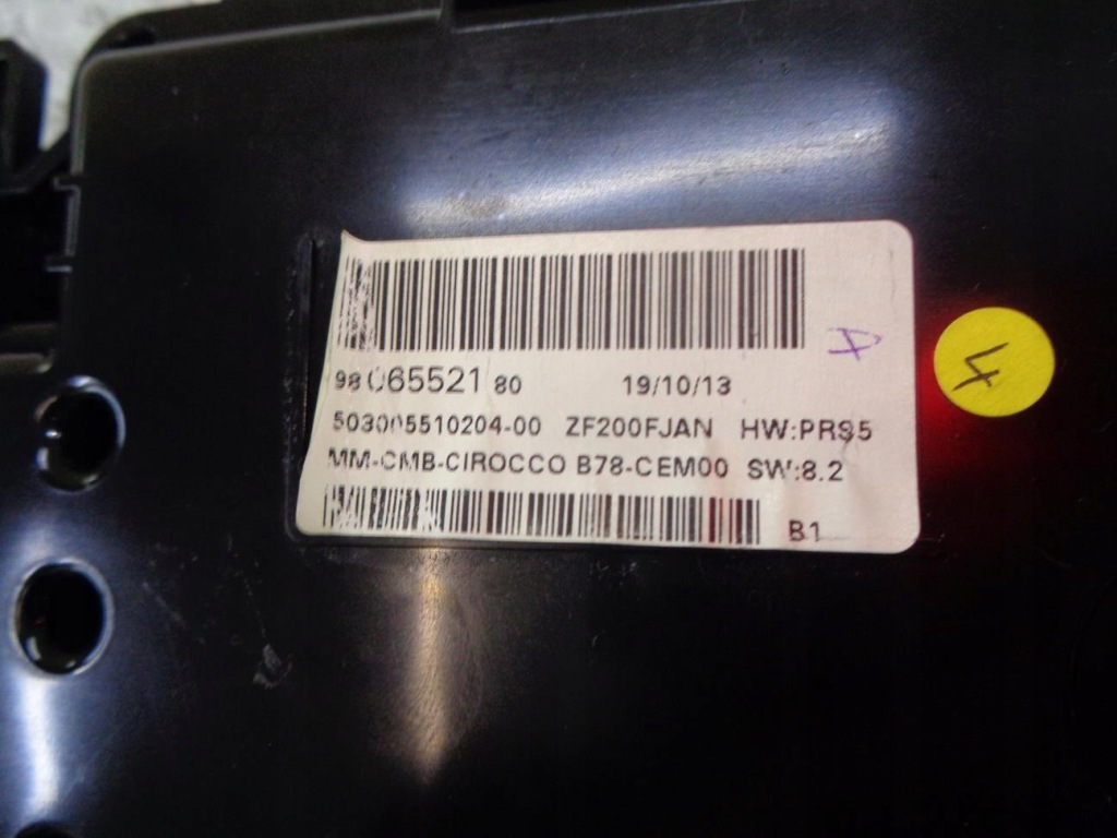 Лічильник прилади дисплей екран citroen c4 picasso ii 2013- 9806552180 Київ