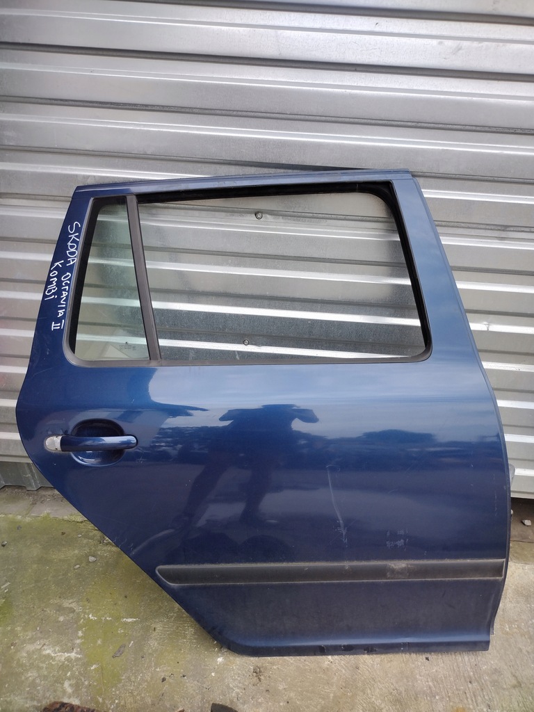 фото №1, Дверь правый задняя skoda octavia ii kombi