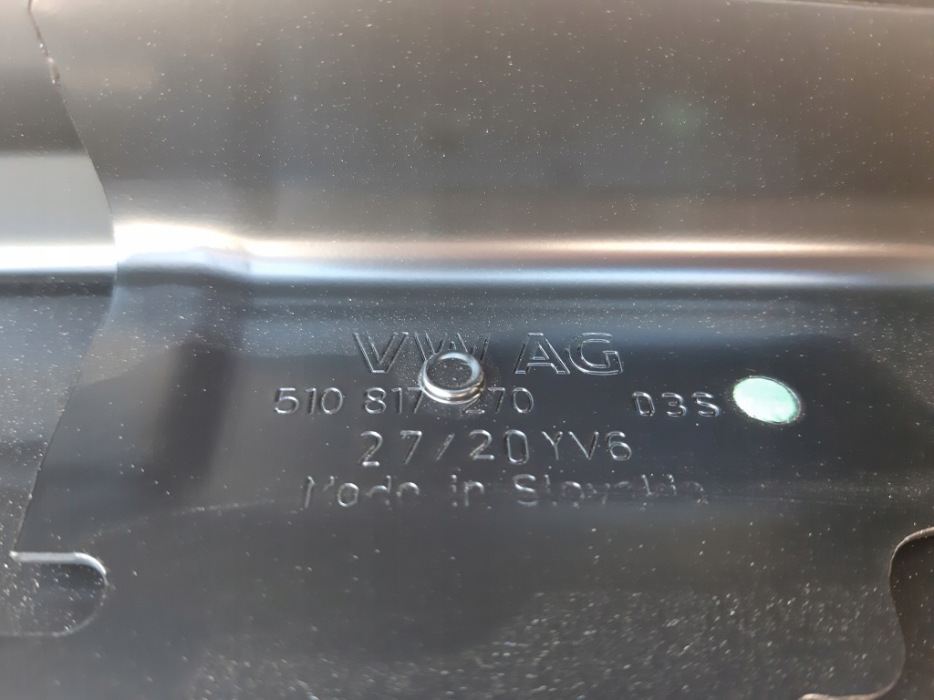 фото №12, Vw golf sportsvan крыло правый задняя обшивка