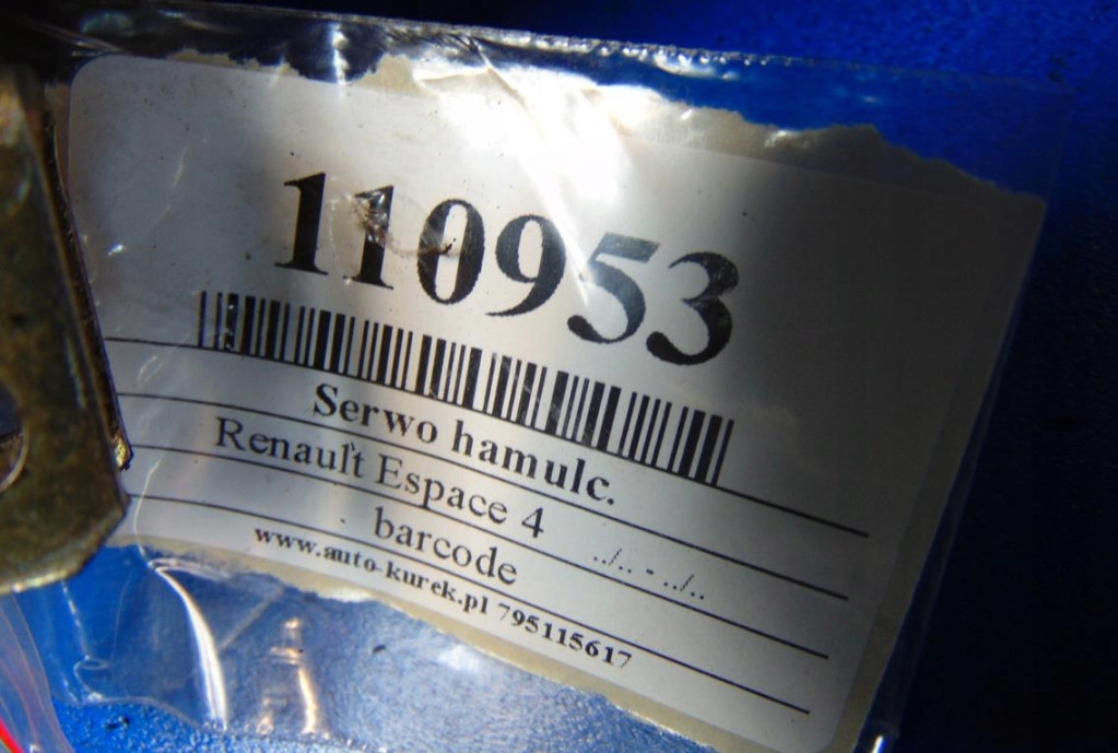 фото №5, Renault espace iv 2004r 2.2dci підсилювач гальм гальмівні 8200418297