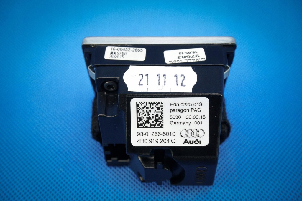 фото №7, Часы панели консоли audi a8 s8 4h 4h0919204q