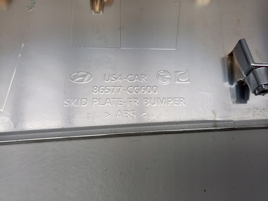 фото №12, Hyundai staria 2021- спойлер накладка бампера перед 86577-cg600 ÷