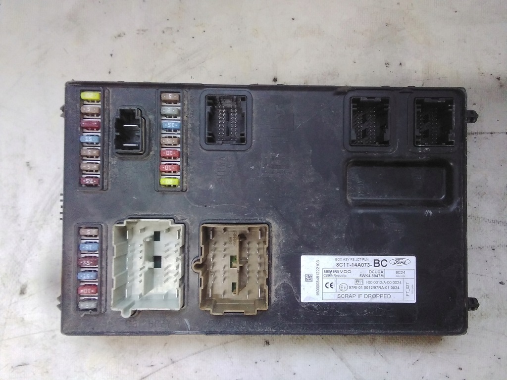 фото №1, 7623 ford transit mk7 модуль блок керування 2.4 tdci