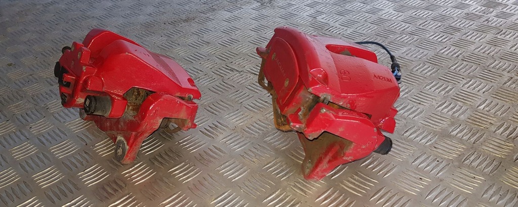 фото №6, Jaguar xe xf x260 f-pace 3.0 b суппорт тормозной левый правый перед тормозные диски 350