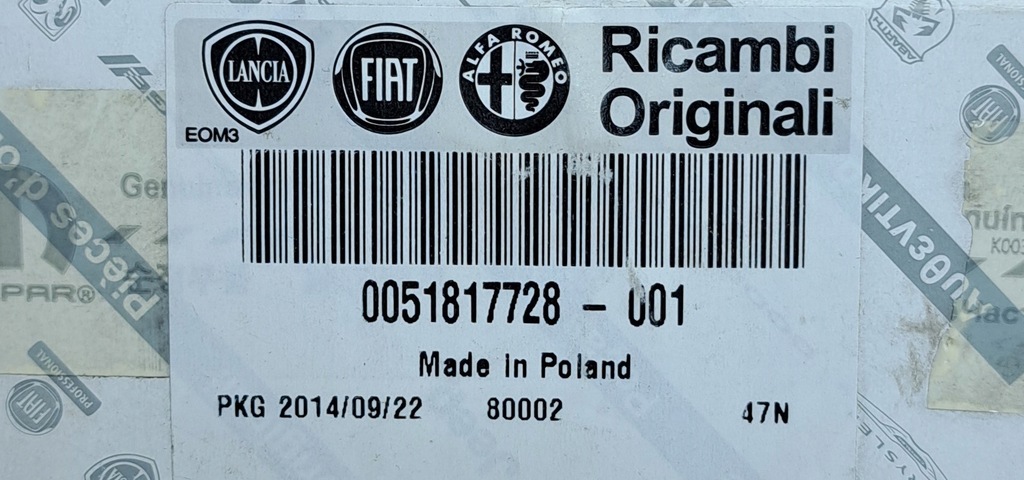 фото №5, Оригінал датчик підвіска 51817728 lancia delta