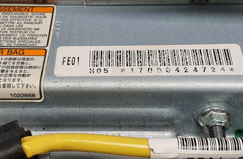 фото №7, Подушка подушка безопасности пассажира mazda rx-8 rx8 0080p1160116