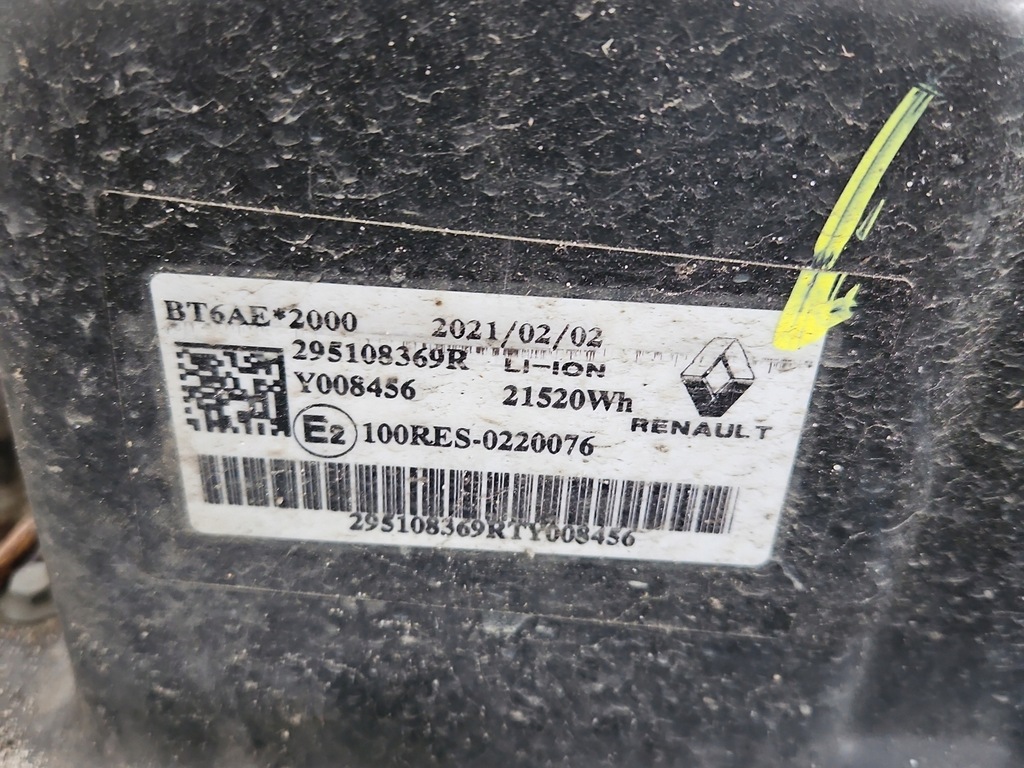 фото №11, Акумулятор акумулятор renault twingo iii 20-24 e-tech electric електрик
