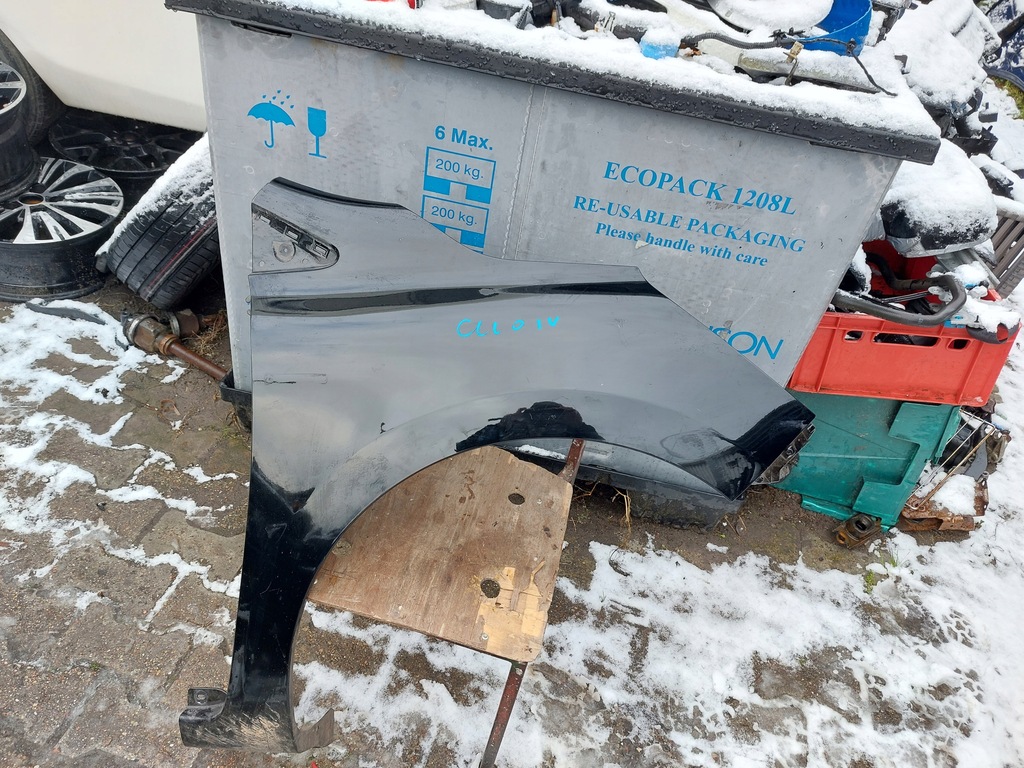 фото №1, Крыло правый передний renault clio iv 13-