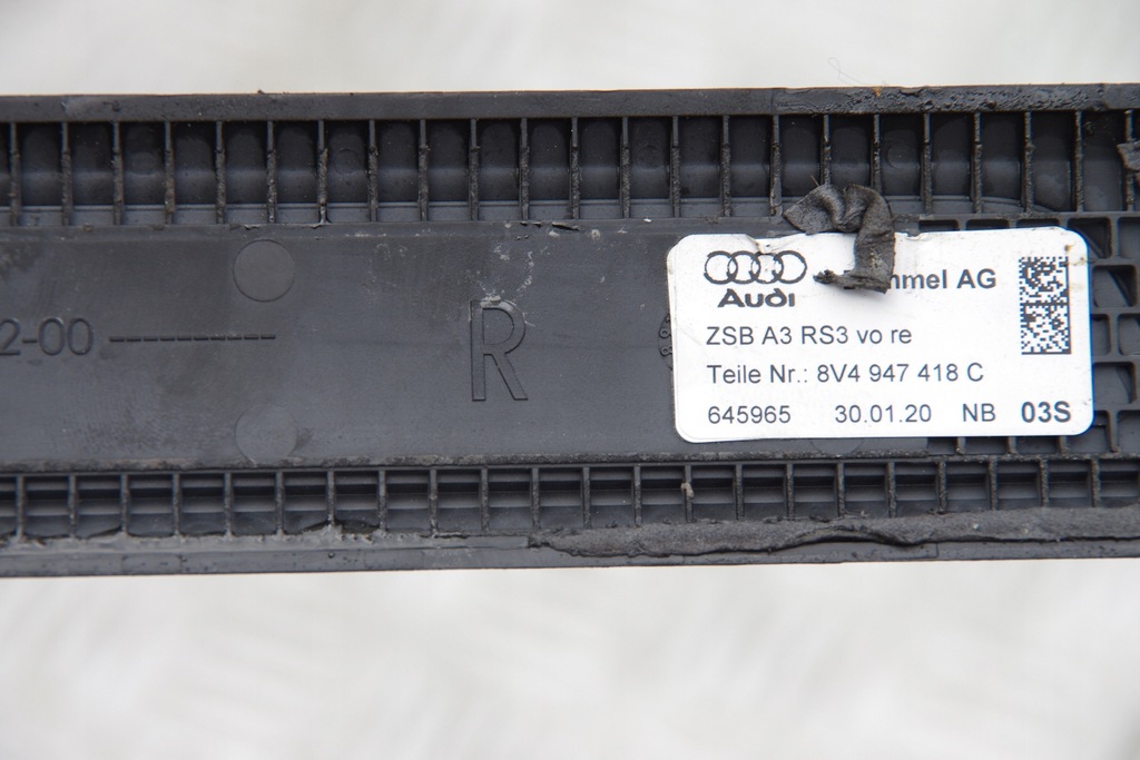 фото №6, Накладки пороговые подсвечиваемые audi rs3 8v 8v5