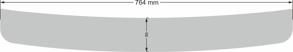фото №8, Молдинг na бампер ford fiesta viii 5d 2017-