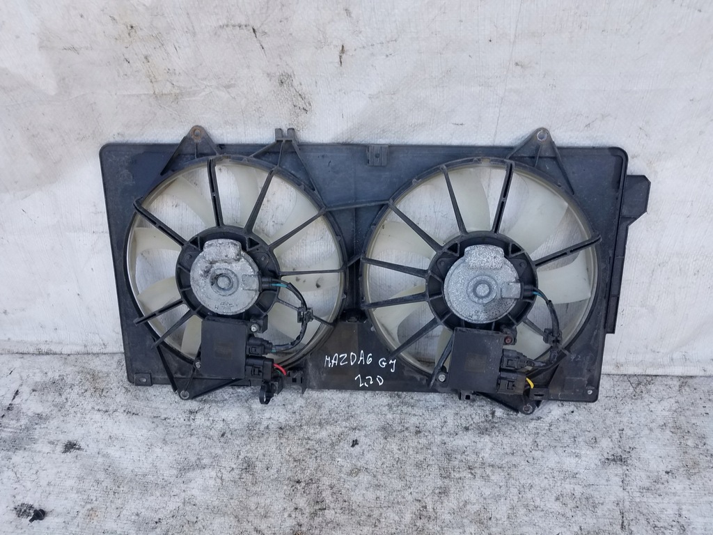 фото №1, Вентилятор радіатора mazda 6 gj 2.2 d