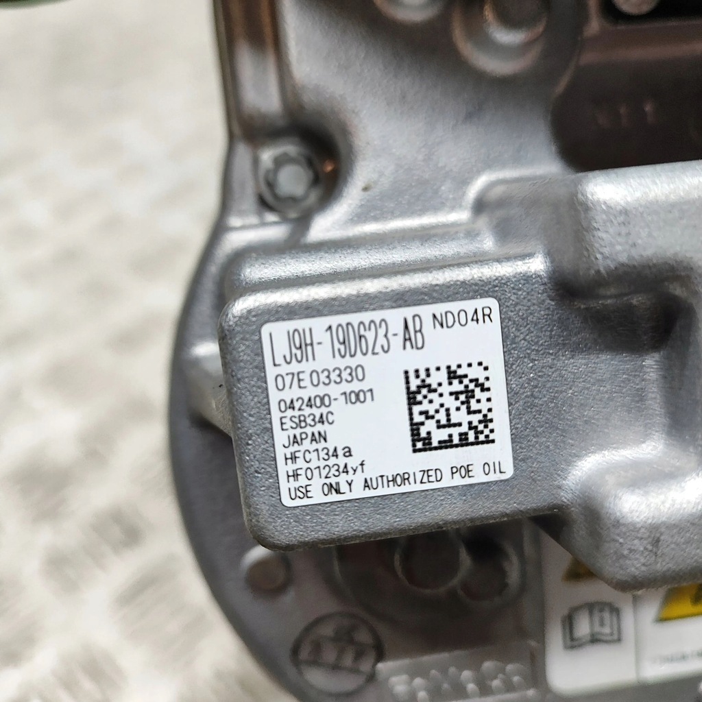 фото №8, Ford mustang mach-e 2022 компрессор / компрессор кондиционера a/c