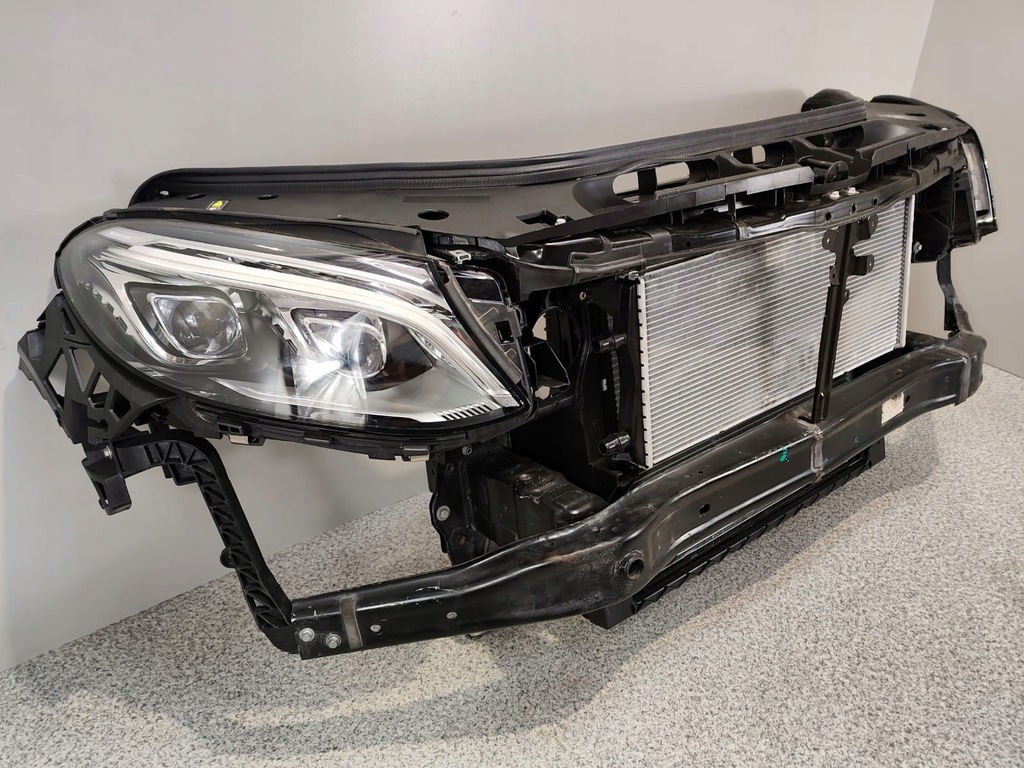 фото №10, Mercedes gle w166 166 amg бампер радіатор pas підсилювач лампи led ils