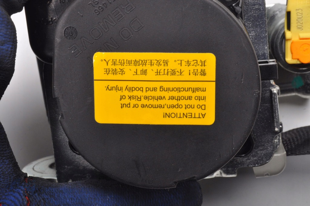 фото №9, Mg hs pas безпеки правий задня задній 2 ряд спрацьований lift 10749027