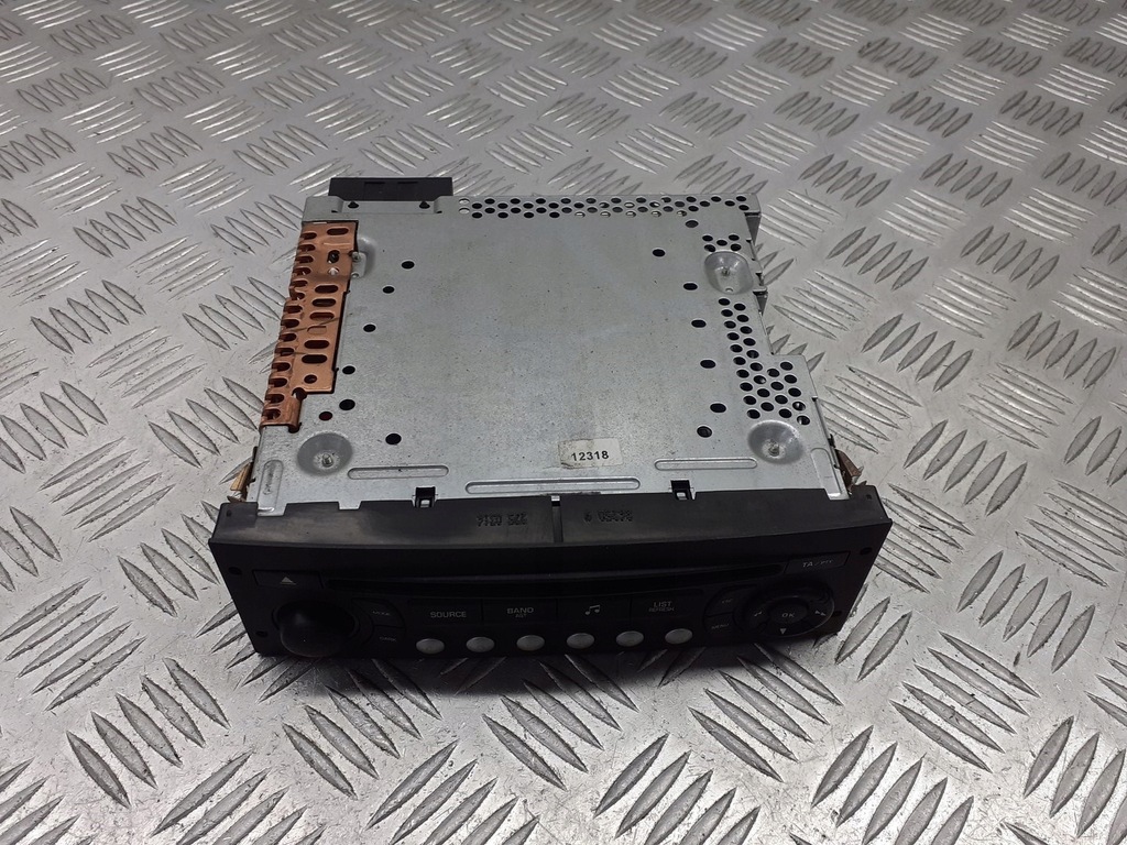 фото №1, Радіо заводський cd citroen c2 96643698xt
